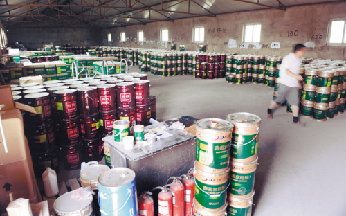 油漆廠吳經(jīng)理認(rèn)定科惠化工油漆增白劑KH-B